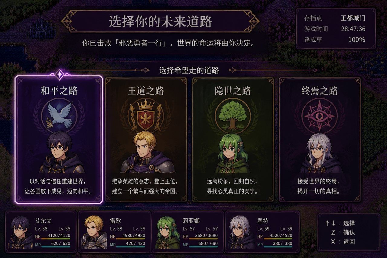 邪恶勇者一行 中文界面 演示图 8